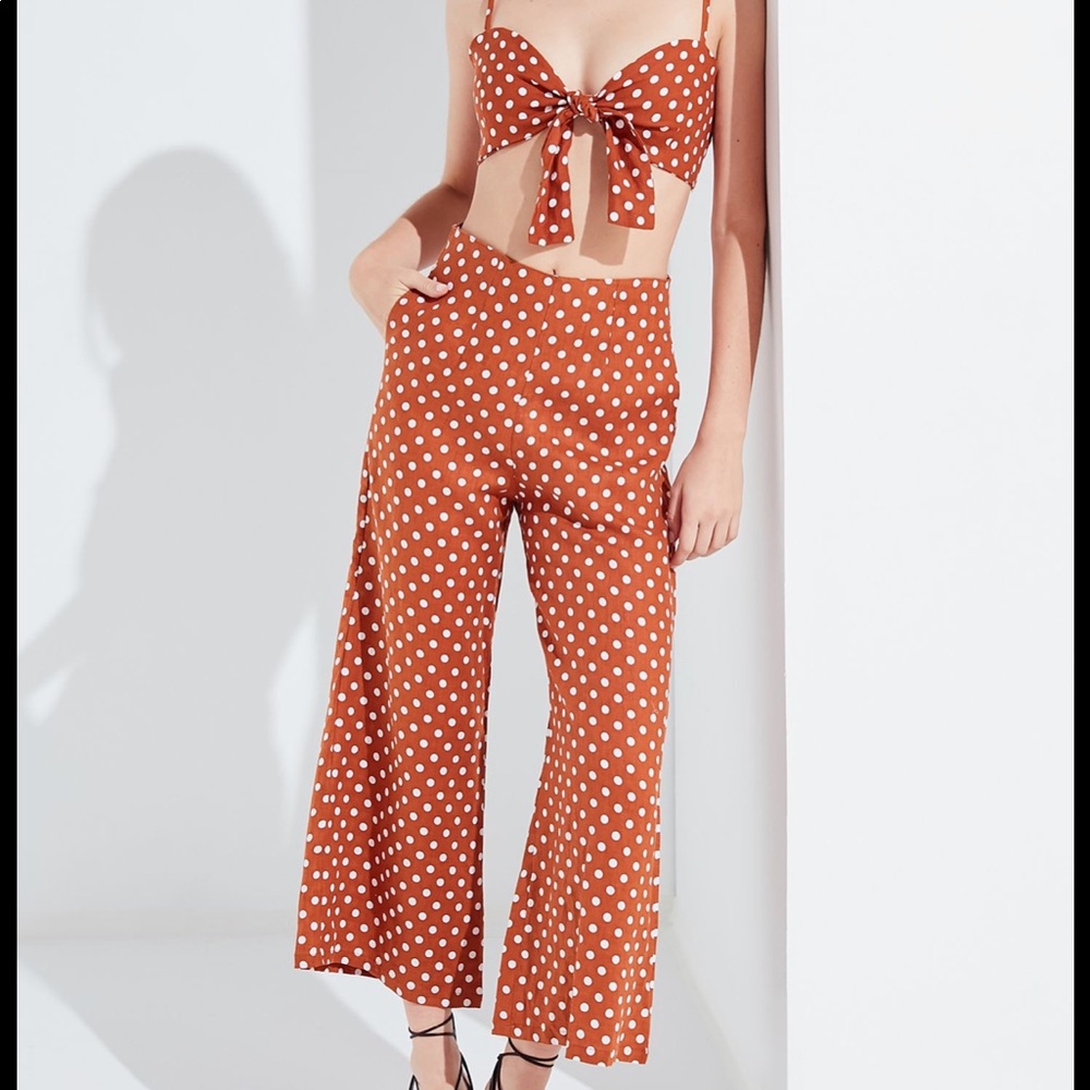 Faithfull the Brand Wide Leg Crop Pants